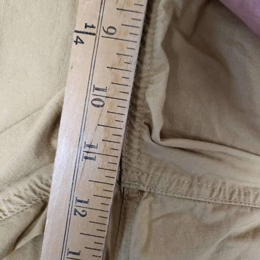 The North Face Cargo Shorts Mens Medium Tan Excellent Belted Ripstop NF0A7Q9SZSF